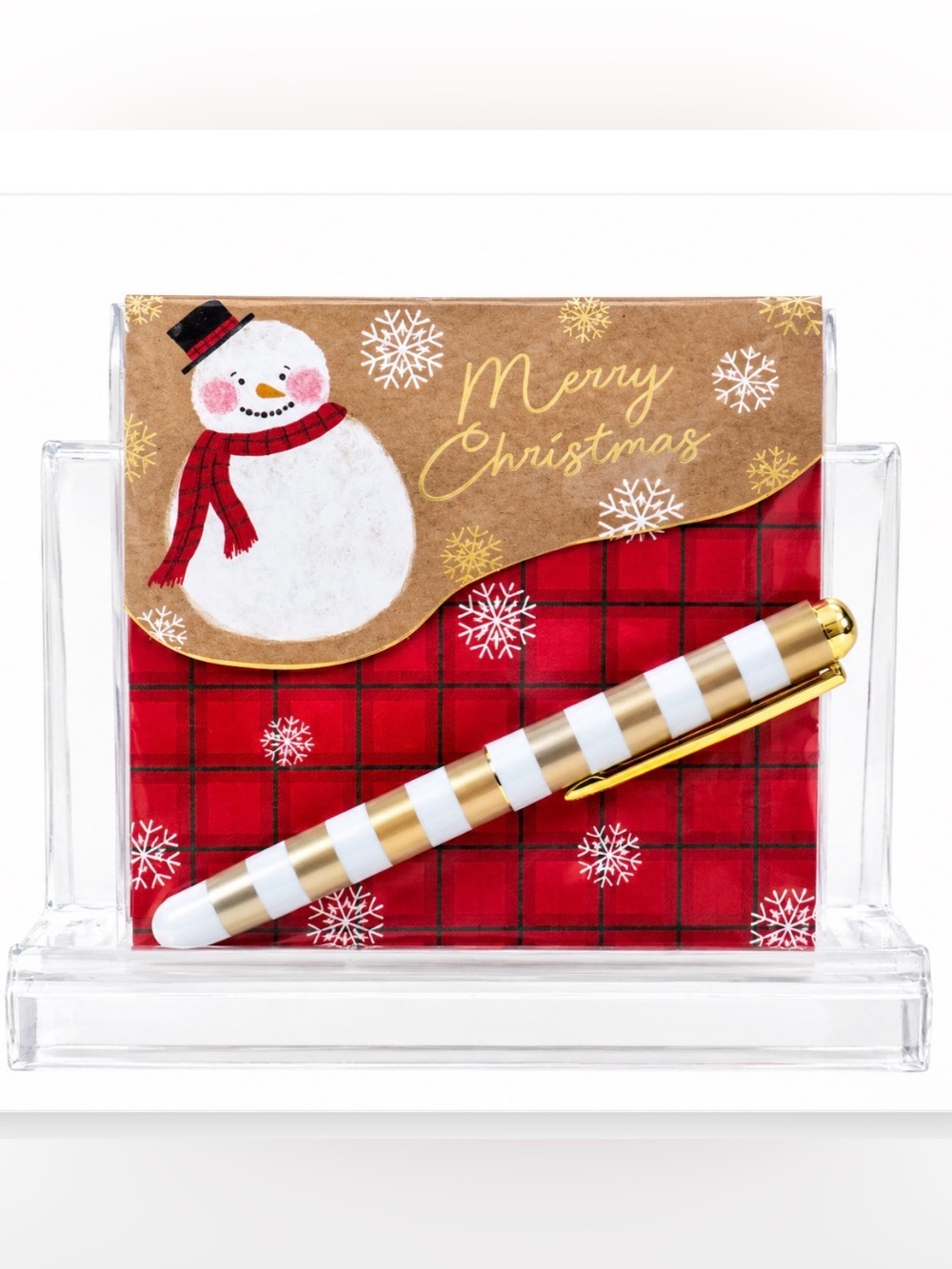 BUY NOW - Lady Jayne Snowman Christmas Stationery Set